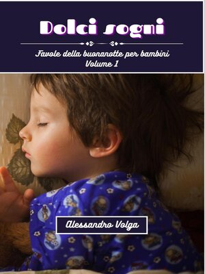 cover image of Dolci sogni volume 1